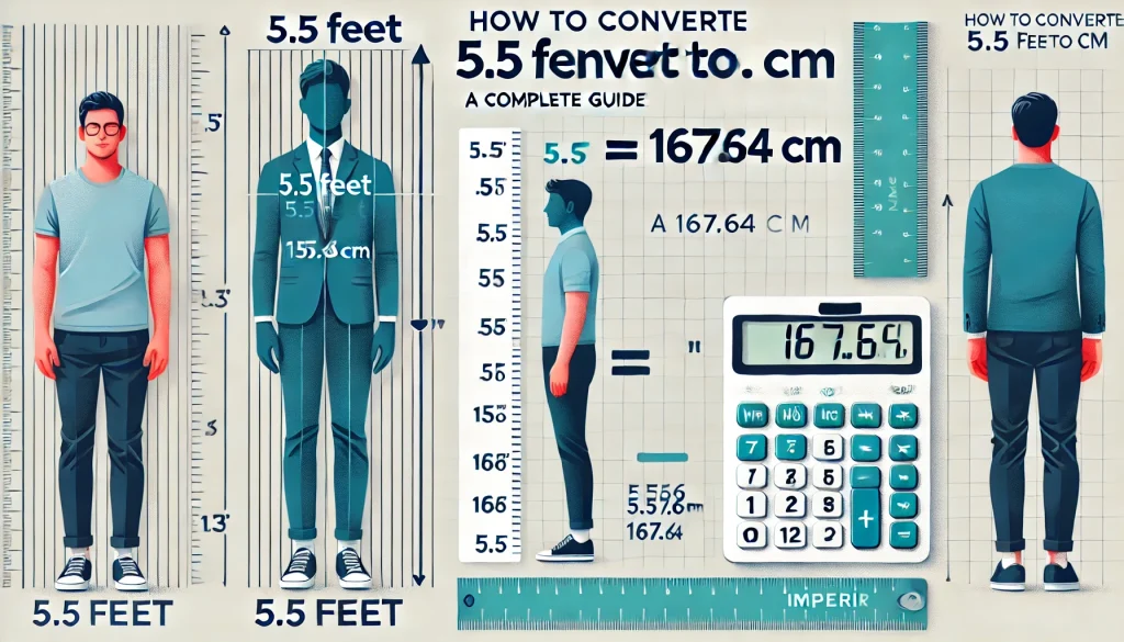 How to Convert 5.5 Feet in CM: A Complete Guide
